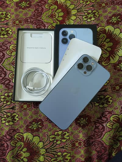 iphone 13 pro max 256gb dual sim official PTa approved