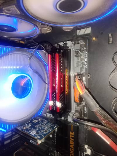 faster ram DR 3 16GB ram 2400 mhz Corsair