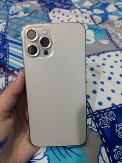 I phone 12 pro max Golden color