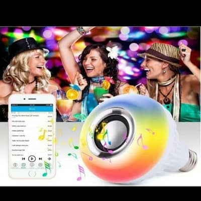 Bluetooth Music LED Light Bulb 13 Colors Remote Control
