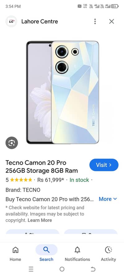 tecno camon20. haa . . exchange posibal any good mobile