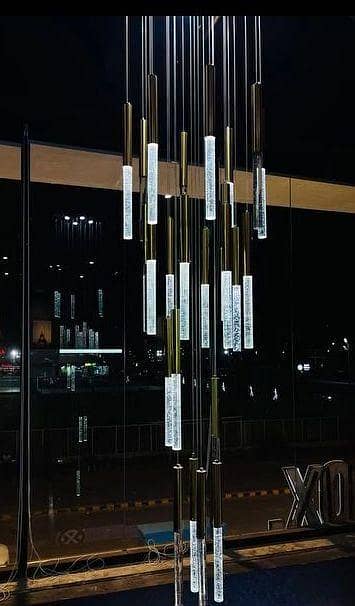 double highted chandliere