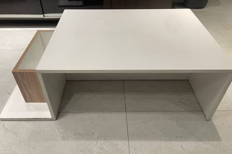 Centre Table Low Profile with newspaper pocket