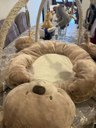 imported mothercare teddy playing mat
