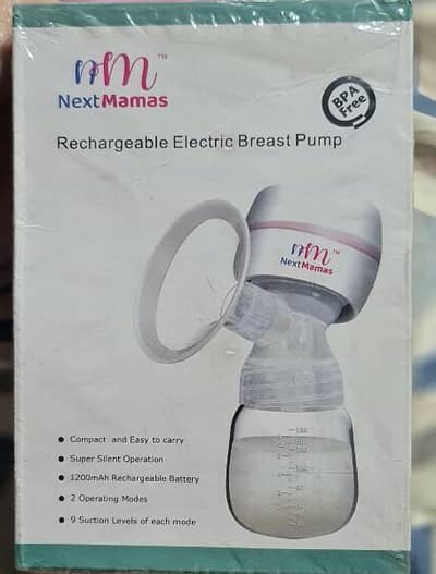 Selling this rechargable electric pump . .