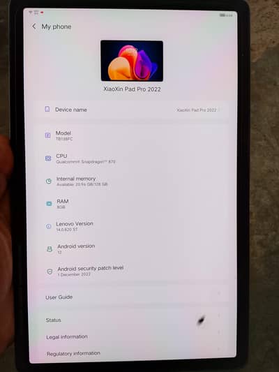 Lenovo tablet pad pro