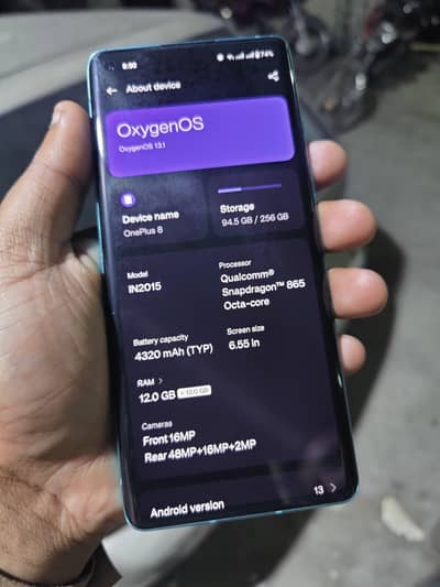 Oneplus 8 12GB 256GB Dual Sim Global