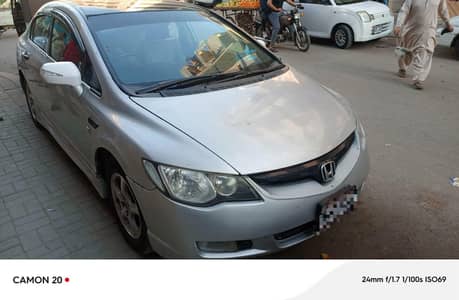 CIVIC REBON HARD TOP MODEL 2008 AUTOMATIC TRANSMISSION