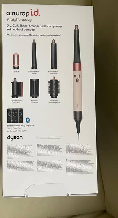 dyson airwrap I. d. straight + wavy