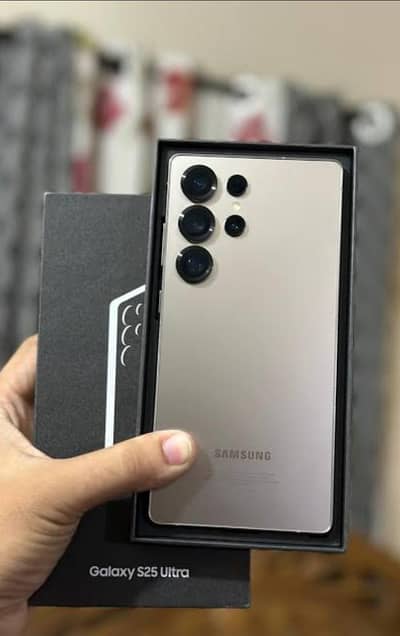 S25 Ultra 12/256 Dual Physical With Complete Sim Time Available 10/10