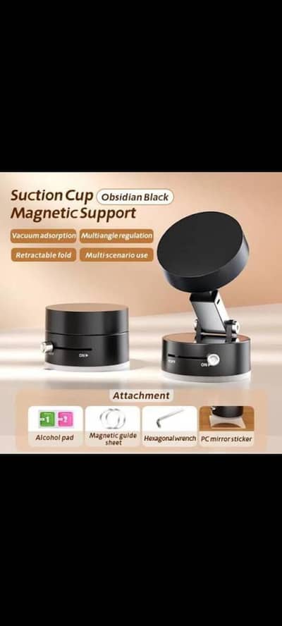 Magnetic mobile holder