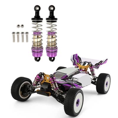 2x RC Aluminum Shock Absorber Damper for WLTOYS 124019