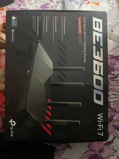 tp link ge230 gaming router wifi 7  with warranty
