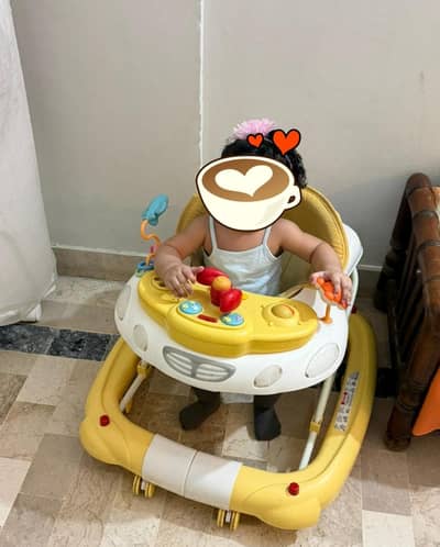 Baby walker 2 in 1