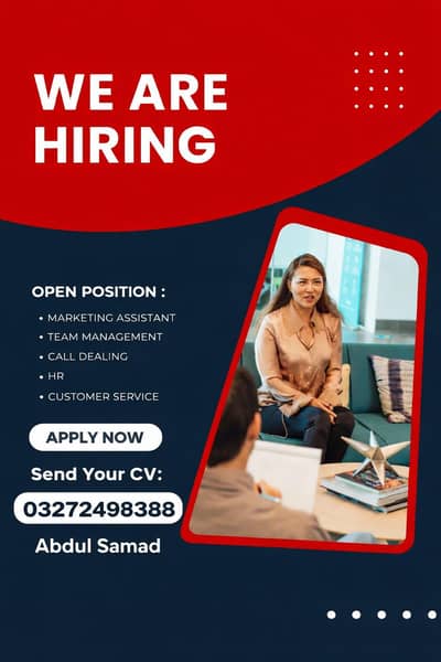hiring Available