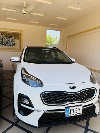 Kia Sportage White 2021 FWD Total Genuine