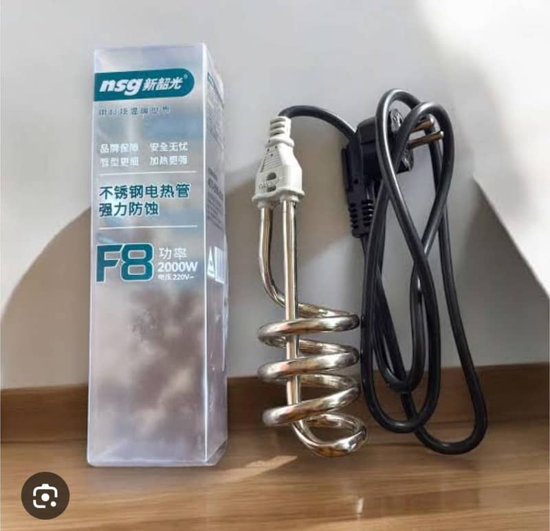 Heating rods without current not automatic 0