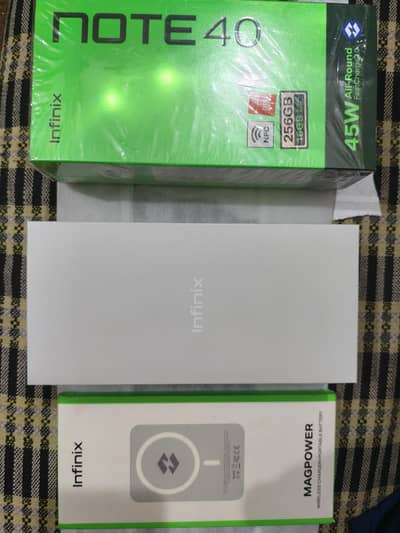 Infinix NOTE 40 Brand New Condition
