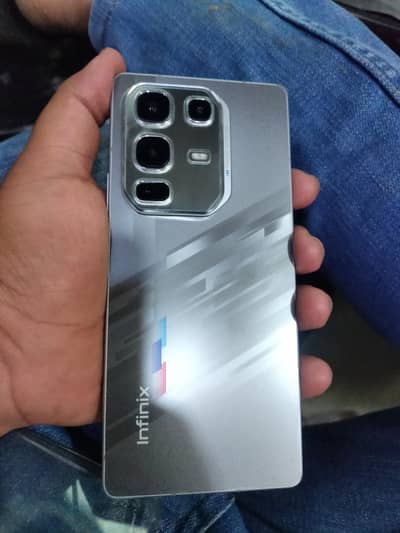 Infinix note 50 pro with box charger and wireless