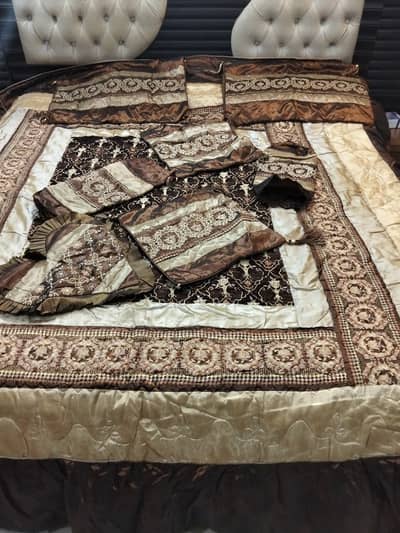 Bridal bedsheets 8 piece sets