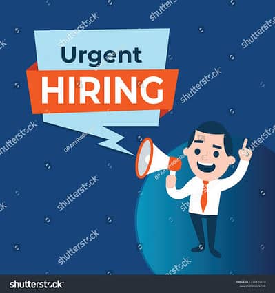 Urgent Hiring