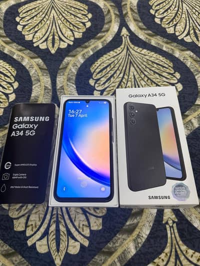 Samsung A34 5G. Like new