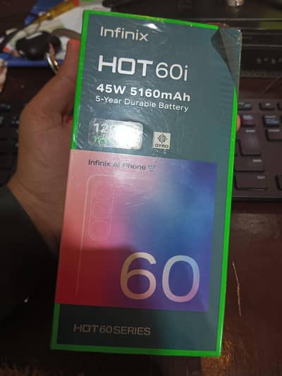 URGENT SALE INFINIX HOT 60i Box Pack