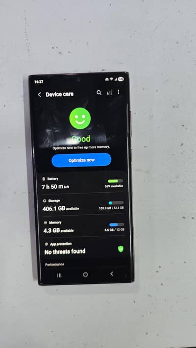 Samsung S22 ultra official pta Approved 12/512