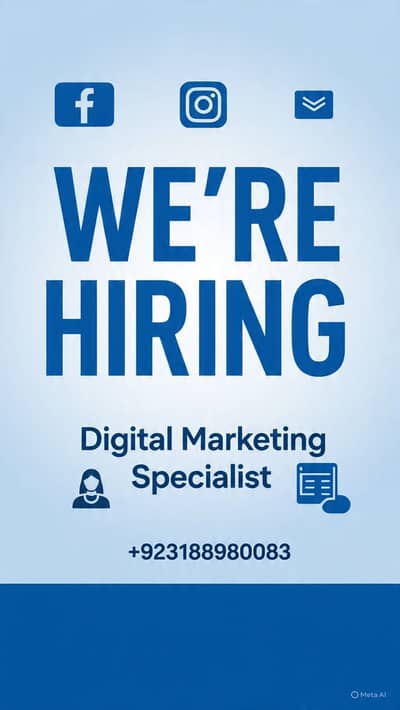 Required Digital Marketing Agent