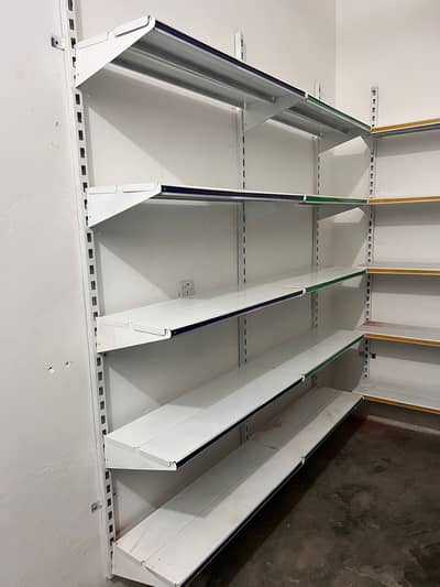 Paint shops rack , open shelving rack , mart racks , warehouse rack