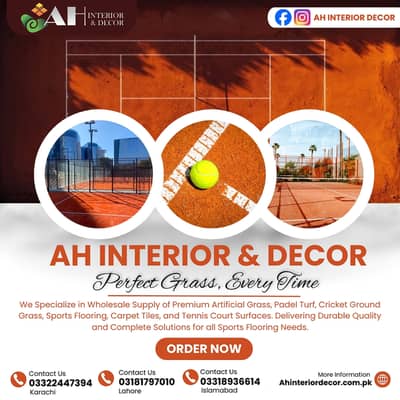 Cricket ground grass-Natural grass-Cricket net-Padel tennis-Astro turf