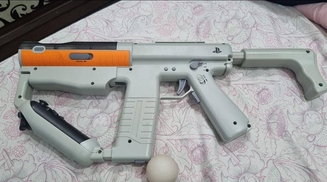 playstation Riffle/gun controller - VR shooting controller grip- move ...