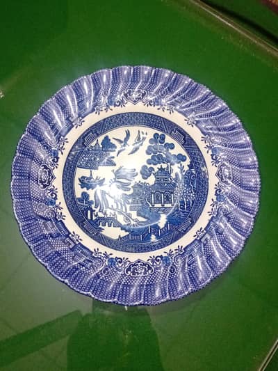 Blue Pottery Platter