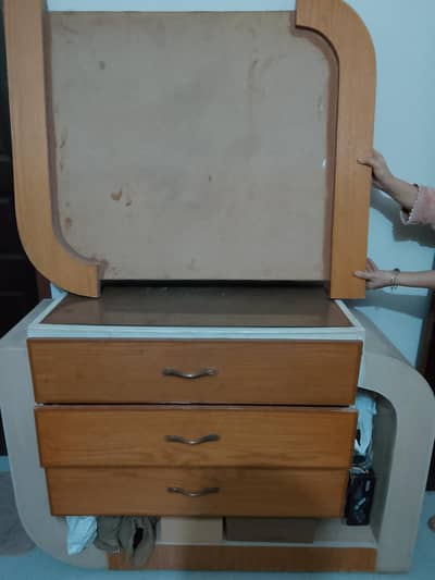 Selling furnitures Cupboard, Gaming table, Swing and Dressing table