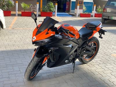 heavy bike for sale 400cc dual cylinder in sialkot