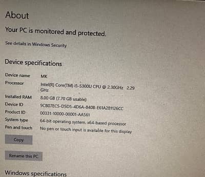 Lenovo Thinkpad Laptop Good Condition for sale