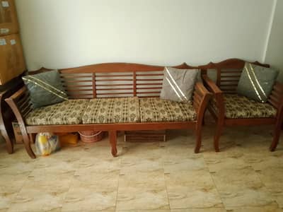 shesham wood sofa set for sale