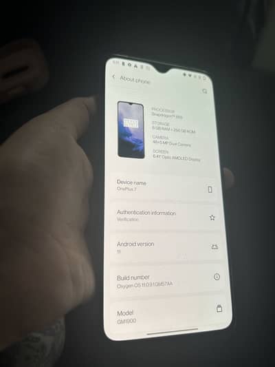 Oneplus 7 dual Sim