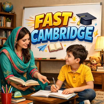 Montessori & Kinder Gardten Home Tutors Available in Lahore