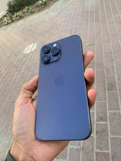 Iphone 14 pro max 128gb deep puprple