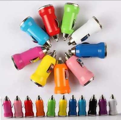 Colorful Mini USB Car Charger