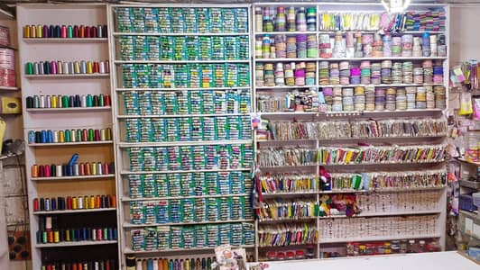 mukammal setup  lace shop ka  sara saman hy