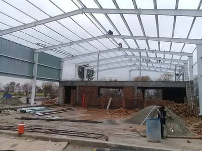 Industrial sheds/Factory sheds/Metal buildings/Steel parking shed