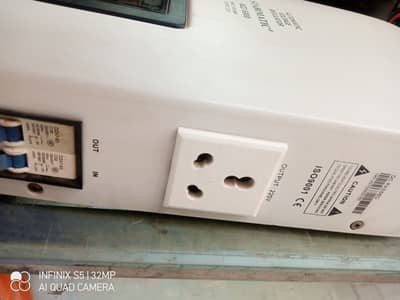 Stabimatic automatic voltage stabilizer 5000watts input 100 volt
