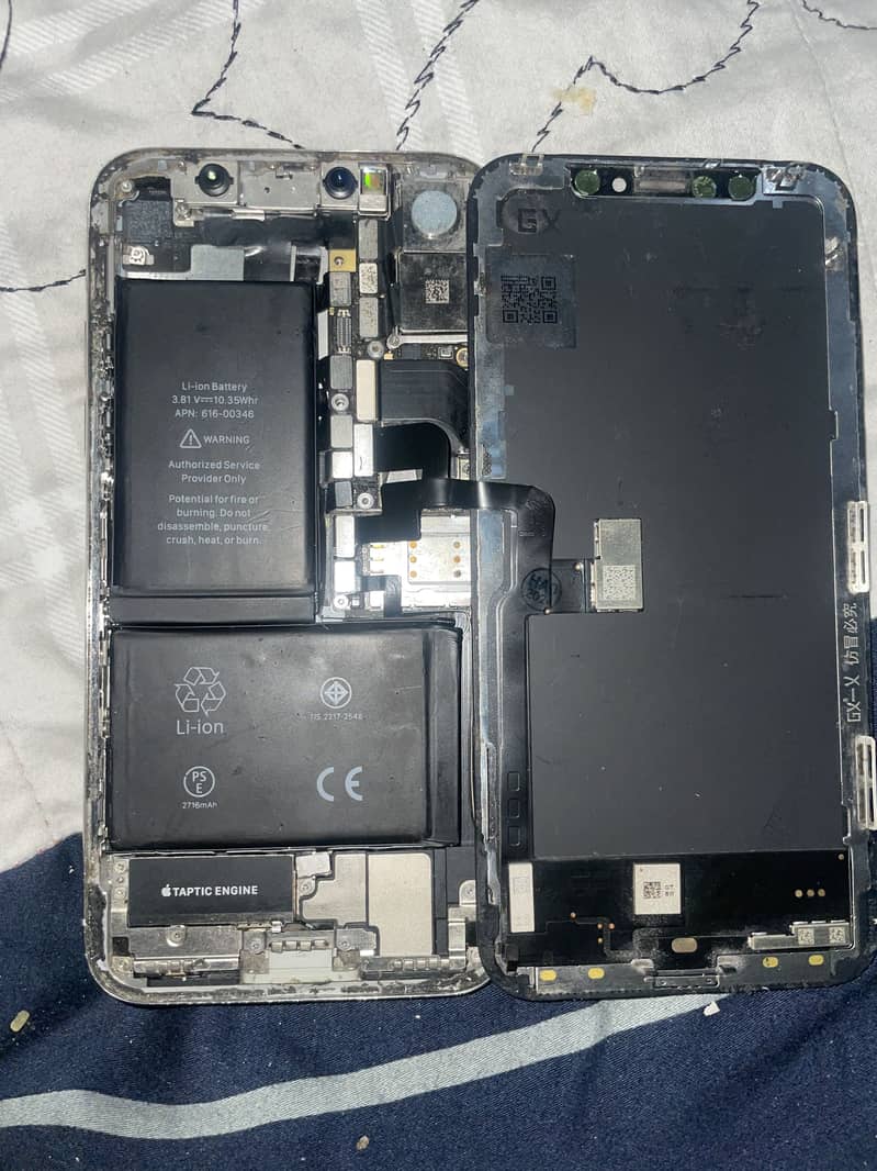 Iphone x front / back camera 0