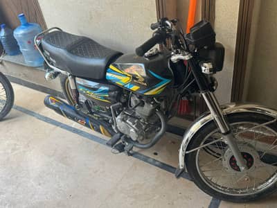 Honda CG 125 isb number  double sman