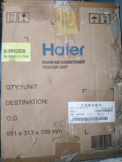 haier 1.5 ton inverter AC for sale