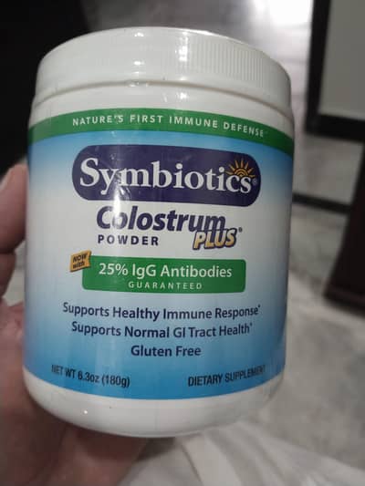 Symbiotics Colostrum Plus Powder 180 g of 2 jars