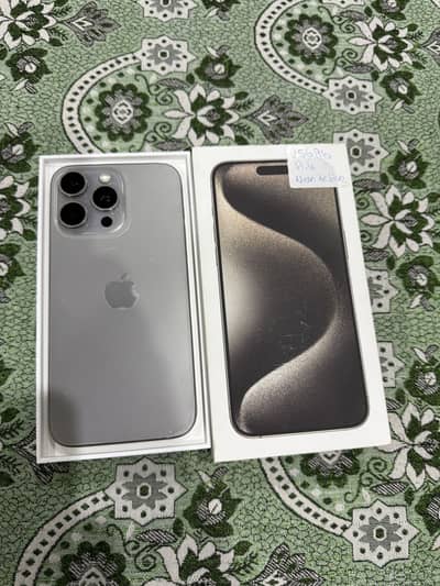 Iphone 15promax 256gb pta approved