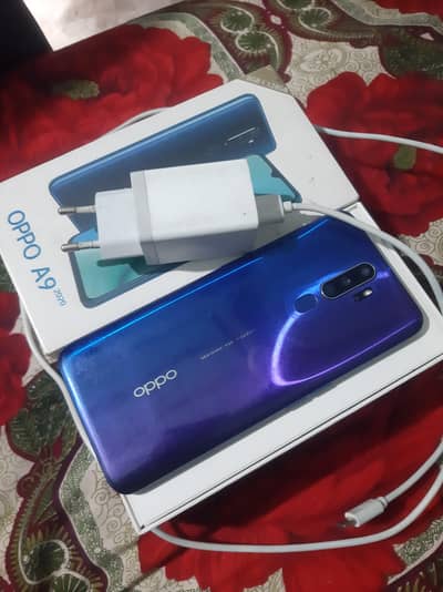 Oppo A9 2020 8 _128 gb all Ok original panel pta approved